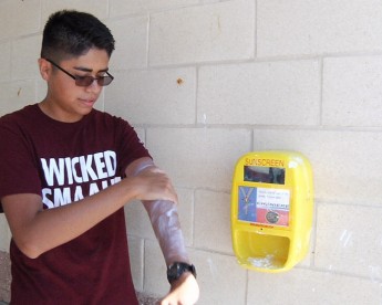 Teen Gets BrightGuard Dispensers Installed Around Portland Texas